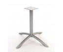Arched X-Base: Polished Chrome Finish