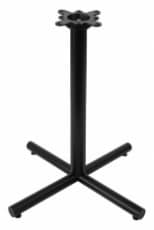 Bar Height - Single Column X-Base Table Base | Legs&Bases